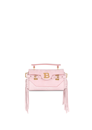 Suede B-Buzz 19 bag with fringe