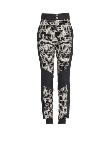 Balmain x Rossignol - Balmain-monogrammed high-waisted ski pants
