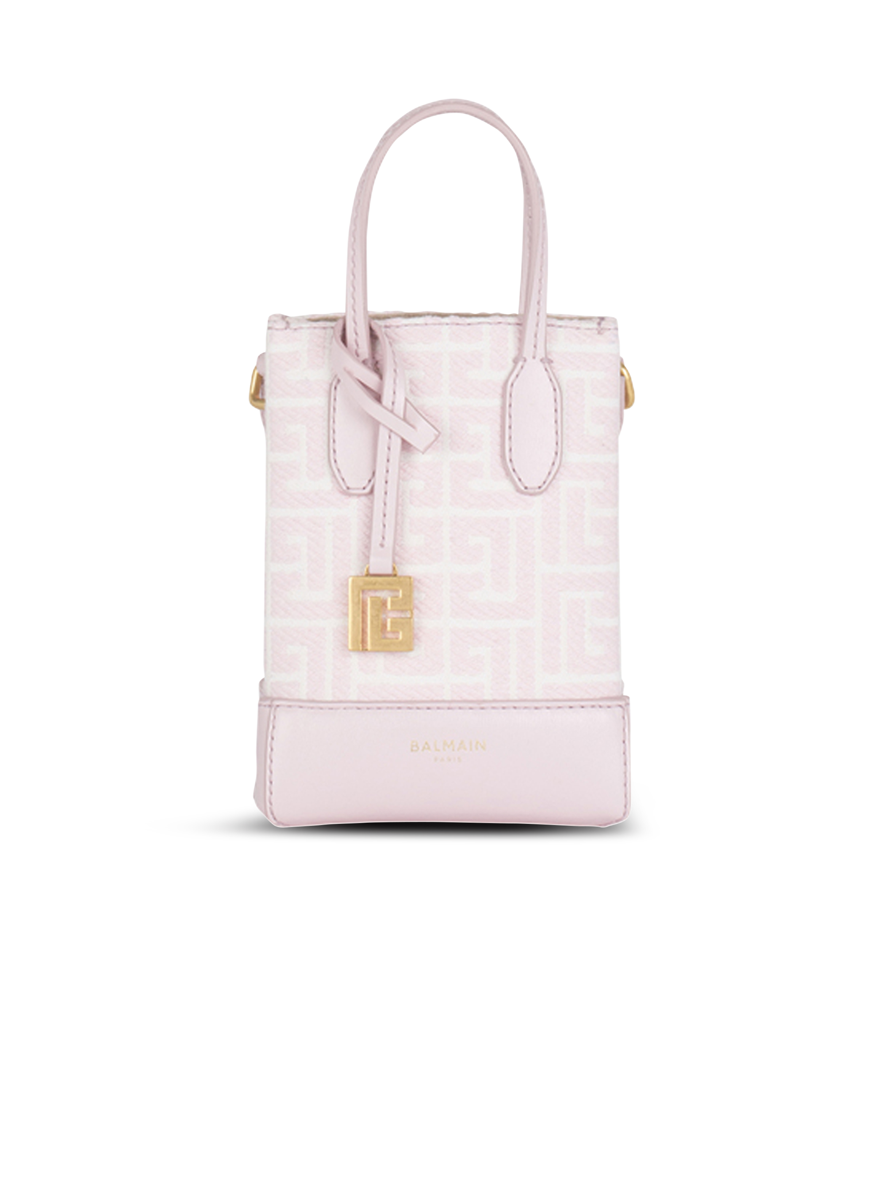 Mini-sized bicolor Folded Shopping bag, pink