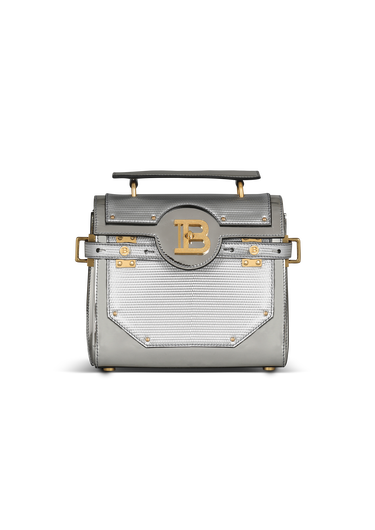 B-Buzz 23 bag in mirror-effect leather