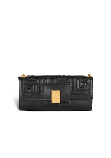 Quilted leather 1945 clutch bag
